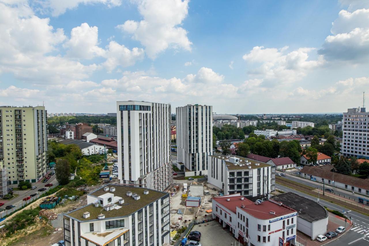 Mogilska Tower Apartments Near Tauron Arena By Inpoint - Free Underground Parking Krasków Εξωτερικό φωτογραφία