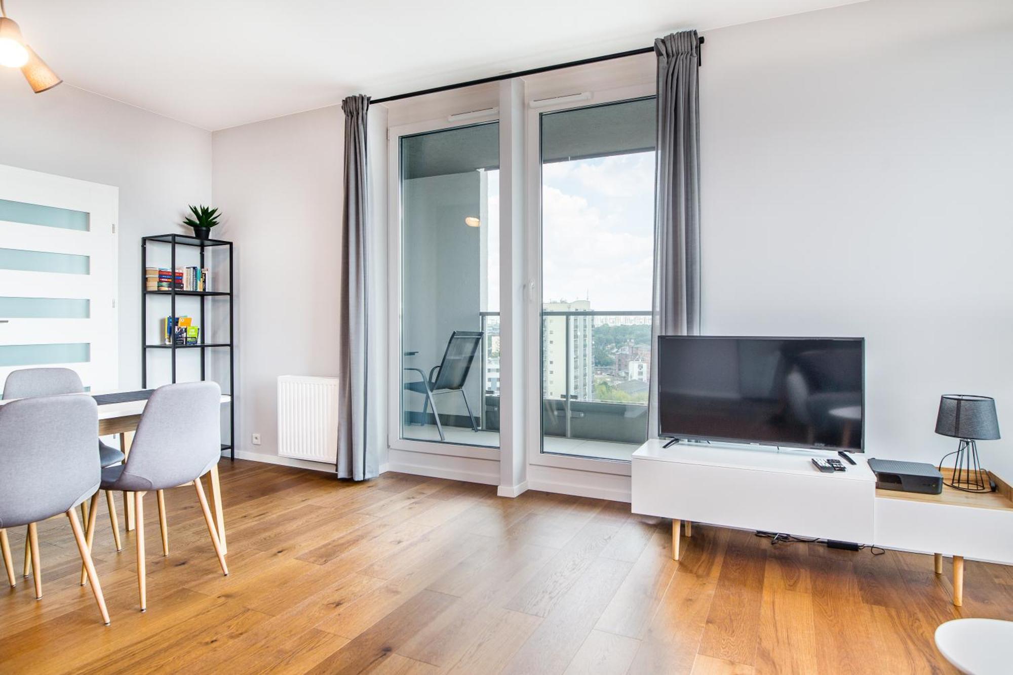 Mogilska Tower Apartments Near Tauron Arena By Inpoint - Free Underground Parking Krasków Εξωτερικό φωτογραφία